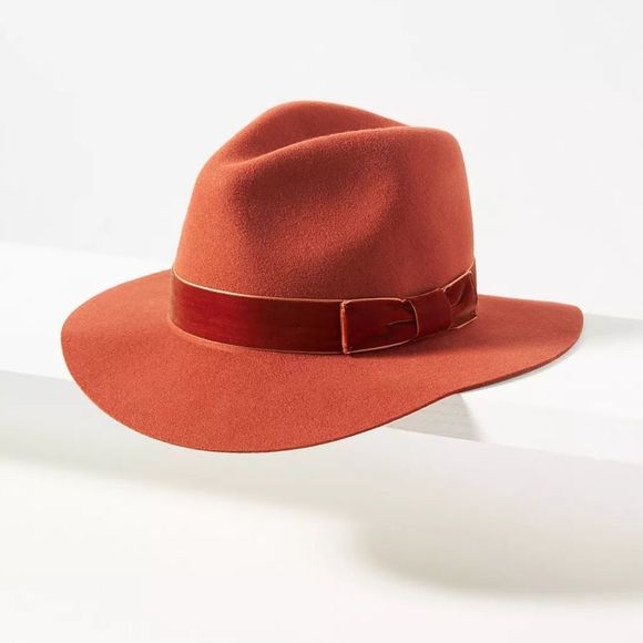 Anthropologie Ribboned Wool Rancher NWT main image 4